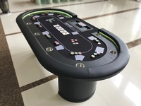 Home Deluxe LED Pokertisch FULL HOUSE