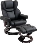 Relaxsessel mit Hocker drehbarer Ruhesessel TV-Sessel mit Liegefunktion
