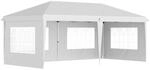Faltpavillon ca. 6 x 3 m Pavillon Partyzelt mit UV-Schutz, Seitenw&auml;nden
