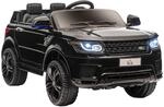Kinder Elektroauto, SUV mit Fernbedienung, Musik, bis 5 km/h, Schwarz