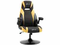 Vinsetto Gaming Stuhl mit Wippfunktion, 110-116cm drehbarer Bürostuhl...