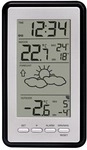 Wetterstation WS9130 mit Vorhersage der Wetterlage, sowie Innen- und Au&szlig;entemperatur