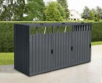 M&uuml;lltonnenbox CUBO - 3x 240 L
