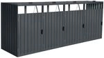 M&uuml;lltonnenbox CUBO - 4x 240 L