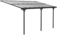 50NRTH Westmann Aluminium Terrassendach Bruce schwarz 566x300 cm