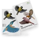 Vogel-Aufkleber Silhouetten Heimische V&ouml;gel von Gardigo