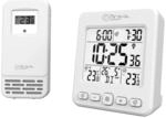LCD Funk-Wetterstation mit Au&szlig;ensensor Wecker Funkuhr Kalender Datum 2 Alarme -