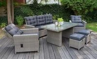 Dining-Lounge "Asti" im Braun-Mix