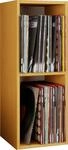 Schallplatten-Regal "Platto 2-Fach" Buche