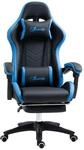Gaming Stuhl B&uuml;rostuhl Computerstuhl mit Lendenkissen, Kopfst&uuml;tze