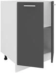 VCM K&uuml;chenschrank Breite 60 cm Dreht&uuml;ren Unterschrank K&uuml;che K&uuml;chenm&ouml;bel Esilo