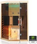 Infrarotsauna OTTAWA 140x120 cm, 6 Vollspektrumstrahler, 1-2 Personen