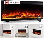 KAMINIO KAMINIO Elektrokamin LEA - Elektrischer 3-in-1 Kamin mit Panoramaview -...