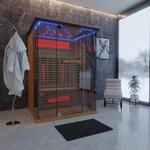 Infrarotkabine KENORA 130x105 cm, 5 Vollspektrumstrahler, 1-2 Personen