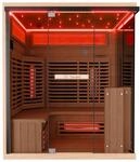 Infrarotkabine KENORA 160x120 cm, 7 Vollspektrumstrahler, 2-3 Personen