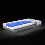 HN8 Hn8 7-Zonen Kaltschaummatratze mit int. Gelschaum-Topper Ocean Clean KS / 140x200