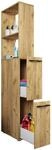 VCM Badm&ouml;bel Nischenschrank Raumteiler Badschrank Midischrank Schublade Sadilo XL