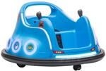 12V Kinder Autoscooter mit 2,4 G Fernbedienung, Elektro Bumper mit Musik Blau