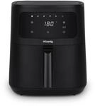 Hei&szlig;luftfritteuse 6L FRY860, 6 Kochprogramme, Schwarz