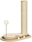 Kratzstamm f&uuml;r Katzen, 40 cm, Kletterbaum mti Katzens&auml;ule, Kratzbaum
