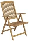 Harms Hochlehner SOLO,Teak,5-fach verstellbar