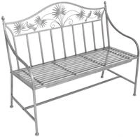 Gartenbank aus Metall