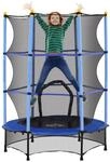 Kinder Trampolin &Oslash;140 cm, Trampolin f&uuml;r Kinder 3-10 Jahre, Gartentrampolin