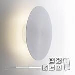 LED Wandleuchte AKKU PUNTUA, Akkubetrieb, Klettverschluss, Aluminium