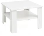 Couchtisch WL5.834 Tisch Holz 60x42x60cm Wohnzimmertisch Wei&szlig; Sofatisch