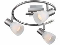 Globo Lighting - PARRY I - LED Strahler Metall Nickel matt, 3x E14 LED