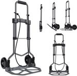 Klappbare Sackkarre SK-02, Handkarre faltbar, Transportkarre bis 60 kg Tragkraft