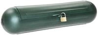 Sicherheitsbox f&uuml;r CEE Stecker und Kupplung gr&uuml;n L&auml;nge 360 mm &Oslash;110 mm IP44