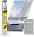 EASYmaxx Moskitonetz Dachfenster Magic Fit, ca. 100 x 160 cm - Wei&szlig;