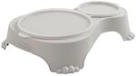 Rotho MyPet Sally Doppel Futternapf 1l + 0.28l mit Deckel, sand