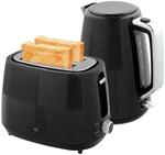 Wasserkocher Toaster Set 2200 W 1,7L Wasserkocher, 2 Scheiben Toaster