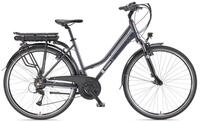Damen Trekking E-Bike XT485 Expedition mit 21-Gang Shimano Kettenschaltung, Anthrazit