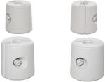 4 x Gewichte Pavillon Standfu&szlig; Standsicherung Partyzelt &Oslash;24x H25cm