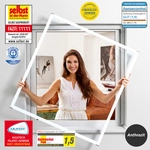 Hecht Aluminium Fliegengitterbausatz f&uuml;r Fenster SLIM, 130x150cm Anthrazit