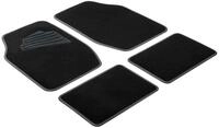 Autoteppich Matrix schwarz-grau