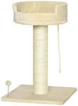 Kratzbaum klein, 85 cm Katzenbaum, Katzenkratzbaum mit Liegefl&auml;che, Sisal