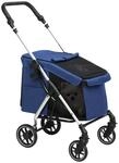 Hundewagen Hundebuggy klappbar f&uuml;r Hunde &amp; Katzen bis 10 kg Katzenbuggy