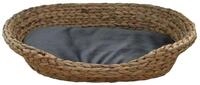 Tierbett-Wasserhyazinthe Samt grau Gr.2