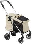 Hundewagen Hundebuggy klappbar f&uuml;r Hunde &amp; Katzen bis 10 kg Katzenbuggy