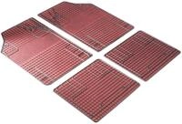 Gummimatte New Style 4 tlg. schwarz-rot