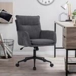 HOME DELUXE B&uuml;rostuhl CORA - Webstoff Anthrazit
