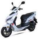 Motorroller Sonic 50 ccm 45 kmh, weiss GT Union