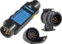 Tester Anh&auml;ngerkupplung f&uuml;r 7-polige und 13-polige Stecker und Dosen