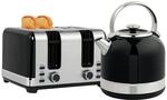 Wasserkocher- und Toaster-Set, 7 Br&auml;unungsstufen, 1,7 L, Kunststoff, Edelstahl
