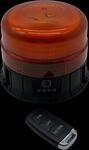 Akku LED Rundumkennleuchte 12/24V mit Funkfernbedienung
