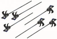 6x Schnellspannzwinge 450 mm Einhandzwinge Klemmzwinge Schraubzwingen